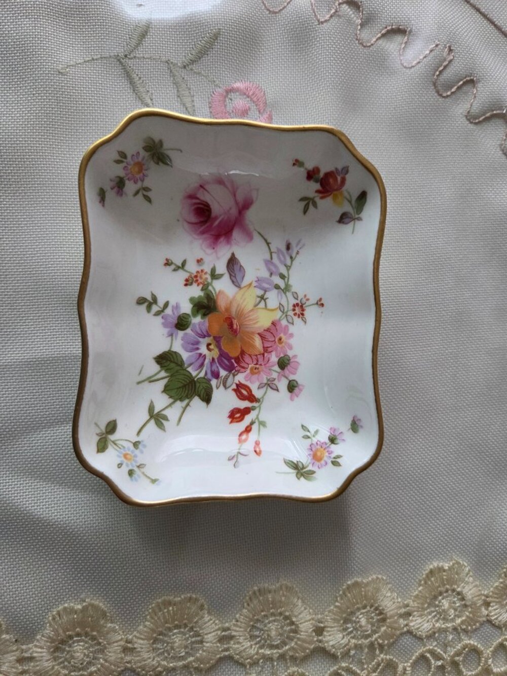 Vintage Royal Crown Derby Trinket Dish